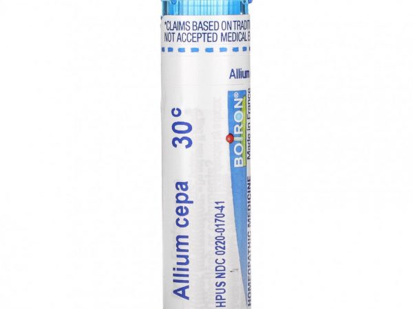 Boiron, Single Remedies, Лук репчатый (Allium cepa), 30C, примерно 80 драже