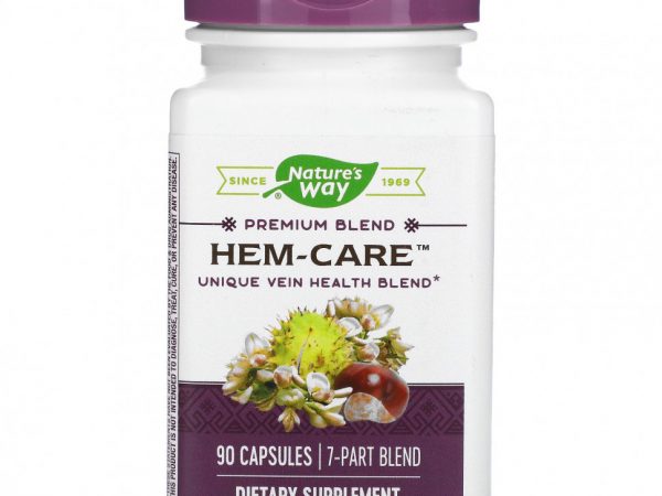 Nature's Way, HEM-CARE, 90 капсул