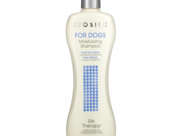 Biosilk, Silk Therapy, увлажняющий шампунь для собак, 12 жидк. Унций (355 мл)