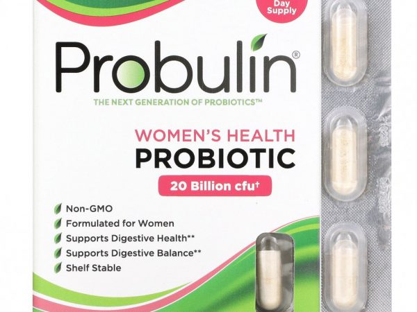 Probulin, пробиотик для женщин, 20 млрд КОЕ, 60 капсул