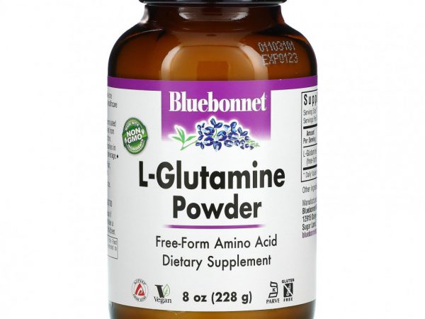 Bluebonnet Nutrition, Порошок L-глютамин, 8 унций (228 г)