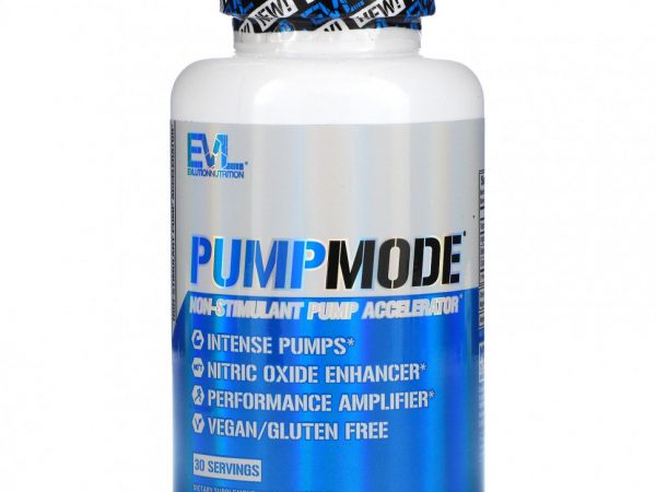 EVLution Nutrition, PumpMode, 60 растительных капсул