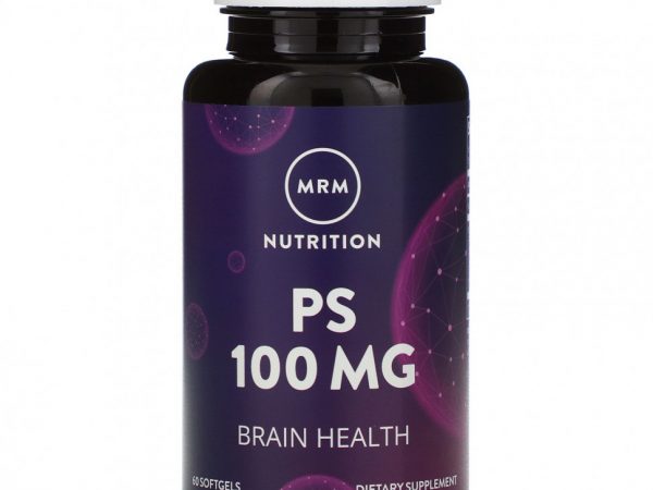 MRM, Nutrition, PS, 100 мг, 60 мягких таблеток
