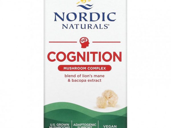 Nordic Naturals, Комплекс грибов познания, 60 капсул