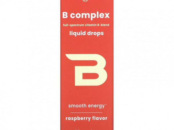 NutraChamps, B Complex, малина, 60 мл (2 жидк. Унции)