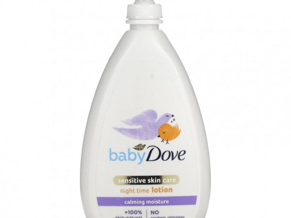 Dove, Для детей, уход для чувствительной кожи, ночной лосьон, 591 мл (20 жидк. Унций)