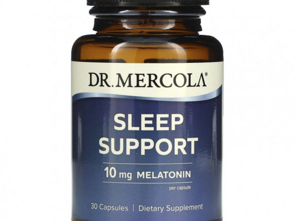 Dr. Mercola, Поддержка сна, 10 мг, 30 капсул