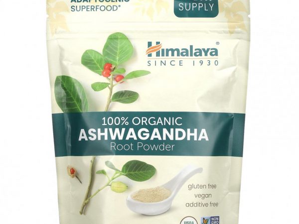 Himalaya, † Порошок из корня органической ашваганды