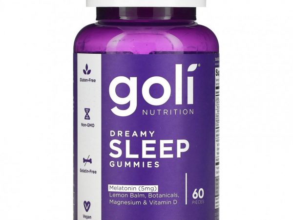 Goli Nutrition, Жевательные таблетки для сна Dreamy, 60 шт.