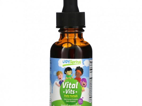 JoySpring, Vital Vits, Daily Herbals, 1 жидкая унция (30 мл)