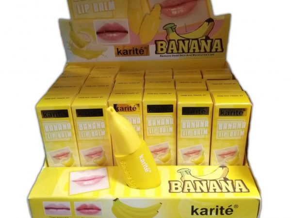 Бальзам для губ увлажняющий Karite Banana Lip Balm Moisturize Lips, 9 мл.