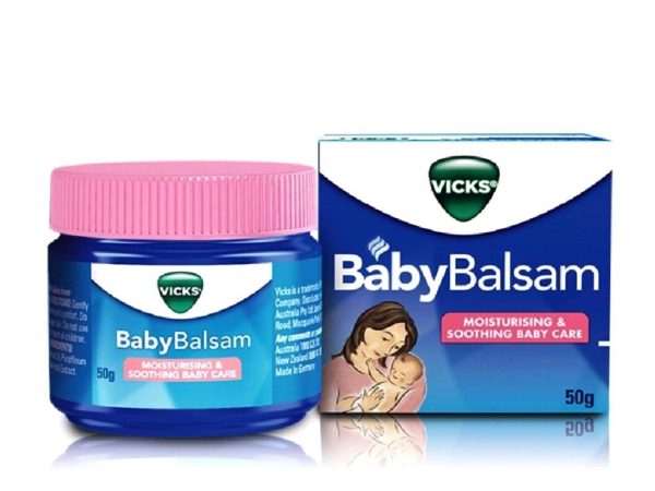 Детский бальзам растирка Vicks Baby Balsam Comfort for Baby, 50 гр.