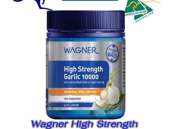 Экстракт Чеснока в капсулах Wagner High Strength Garlic 10 000 mg. Австралия