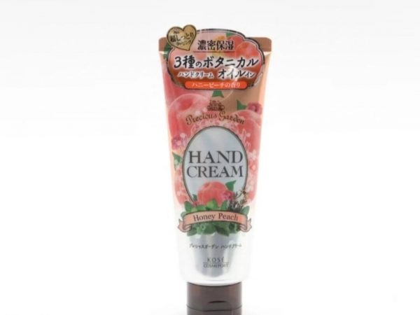 Крем для рук Kose Cosmeport Precious Garden Hand Cream Honey Peach, 70 мл. Япония
