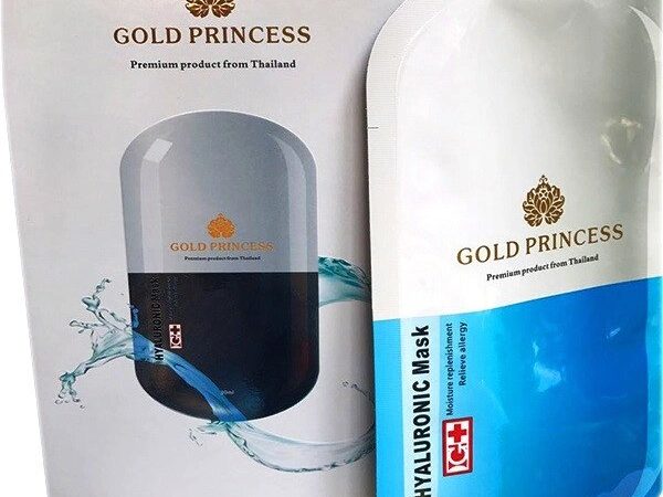 Маски для лица с Гиалуроновой Кислотой Gold Princess Hyaluronic Mask, Таиланд