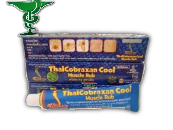 Обезболивающая мазь со змеиным ядом от варикоза ThaiCobraxan Cool Muscle Rub Fast Action, 20 гр. Таиланд