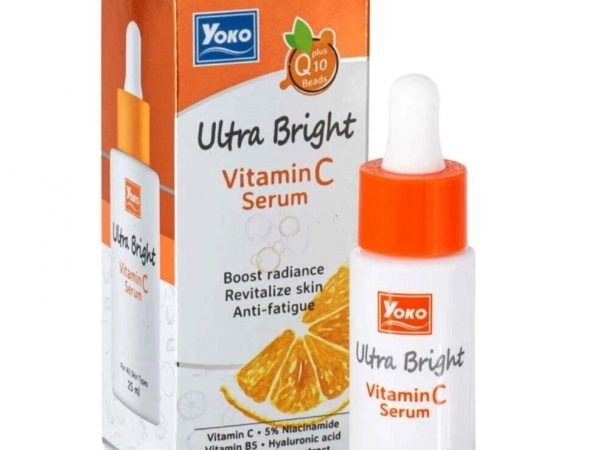Сыворотка для лица с витамином C и Гиалуроновой кислотой Yoko Ultra Bright Vitamin C Serum, 25 мл. Таиланд