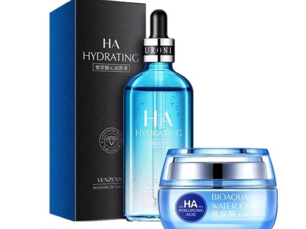 Сыворотка + Крем для лица с Гиалуроновой Кислотой Venzen HA Hydrating + Water Get, 100 мл. + 50 мл. Таиланд