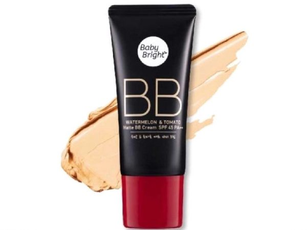 Тональный матирующий крем BB Арбуз и Томат Baby Bright Watermelon & Tomato Matte BB Cream, тон 21, Корея
