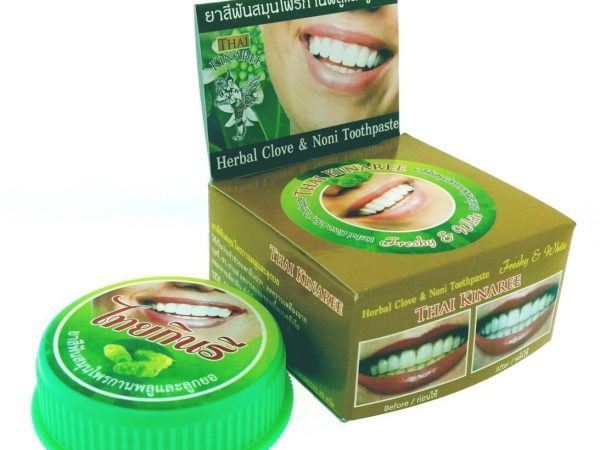 Зубная паста с экстрактом нони отбеливающая / Thai Kinaree Noni Herbalize White Toothpaste