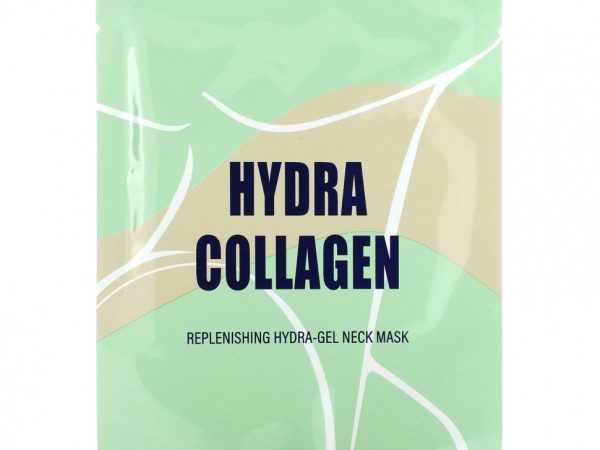 Lapcos, Hydra Collagen, восстанавливающая гидрогелевая маска для шеи, 1 шт., 15 г (0,53 унции)