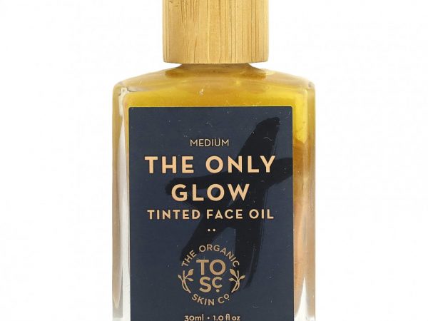 The Organic Skin Co., The Only Glow, тонированное масло для лица, среднего размера, 30 мл (1 жидк. Унция)