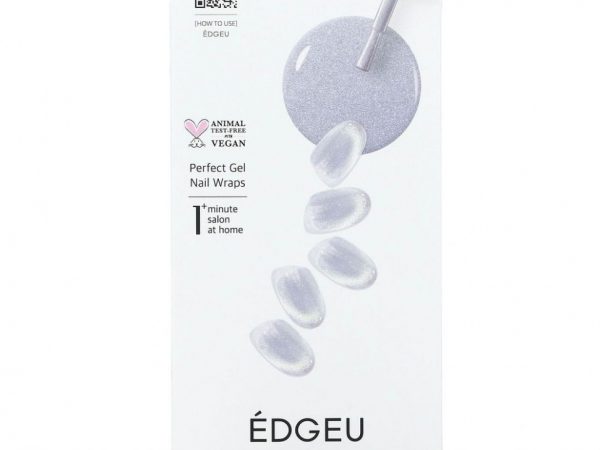 Edgeu, Гелевые обертывания для ногтей Perfect, ENA318, Planet Magnet, набор из 16 полосок