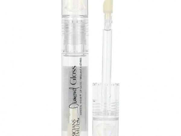 Physicians Formula, Diamond Gloss, минеральный блеск для губ, кристально чистый, 4,6 мл (0,15 унции)