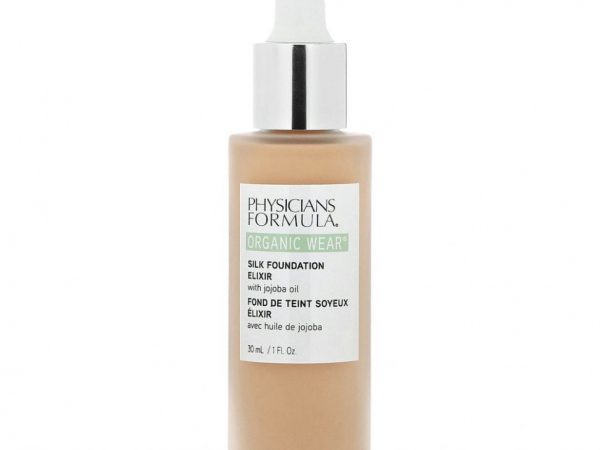 Physicians Formula, Organic Wear, эликсир для шелковой основы с маслом жожоба, от легкого до среднего, 30 мл (1 жидк. Унция)