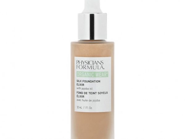 Physicians Formula, Organic Wear, эликсир для шелковой основы с жожоба, светлый, 30 мл (1 жидк. Унция)