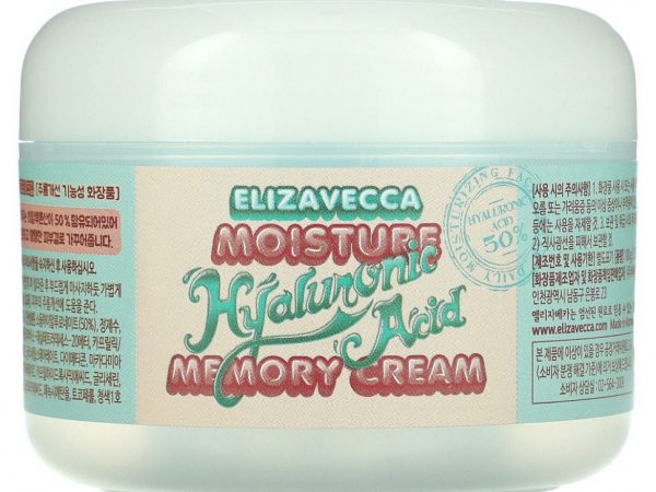 Elizavecca, Антивозрастной увлажняющий крем с гиалуроновой кислотой, 100 г (3,53 унции)