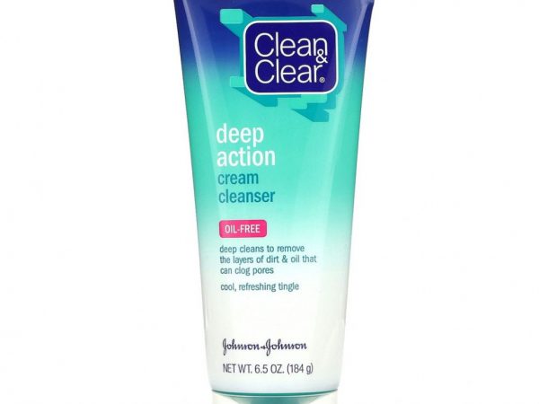 Clean & Clear, Deep Action, очищающий крем, 184 г (6,5 унции)