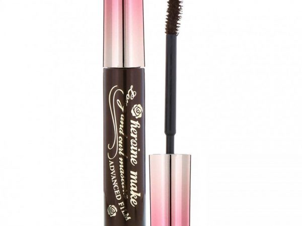 KissMe, Heroine Make, Тушь для ресниц Long & Curl, Advanced Film, # 02 Коричневая, 0,21 унции (6 г)