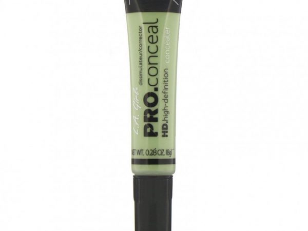 L.A. Girl, Консилер Pro Conceal HD Concealer, зеленый корректор, 8 г