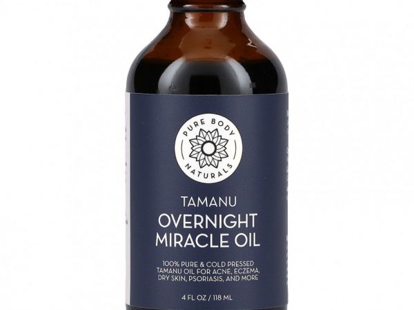 Pure Body Naturals, Масло ночного чуда таману, 118 мл (4 жидк. Унции)