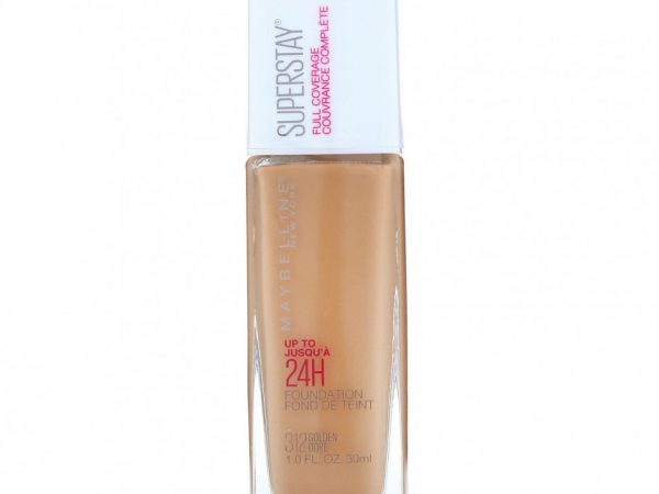 Maybelline, Super Stay, основа для максимальной плотности, оттенок 312 Golden, 30 мл
