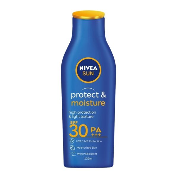 Nivea Sun Protect  Moisture Body Lotion SPF30 PA+++ 125 Ml. Оригинал