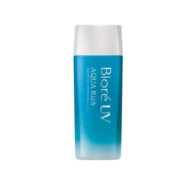Biore UV Aqua Rich Watery Gel SPF50+ PA++++ 90 Ml. กันแดดเนื้อเจล ป้องกันแสงแดด Оригинал