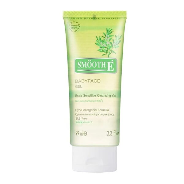 Smooth E Baby Face Gel Extra Sensitive Cleansing Gel 3.3 Oz. Оригинал