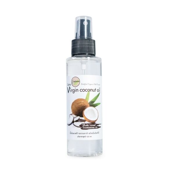 I-nature Extra Virgin Coconut oil Organic cold press 100 ( 120 ml.) Pump Оригинал