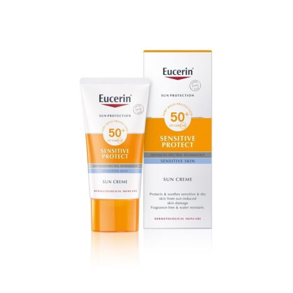 Eucerin Sun Cream SPF50+ 50ml. Оригинал