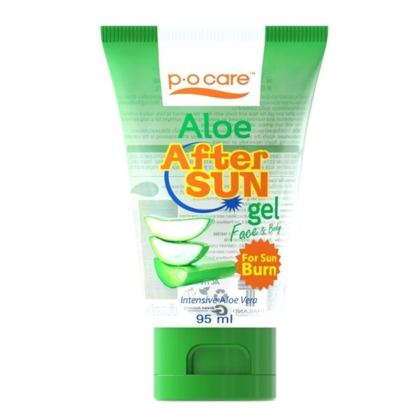 PO Care Aloe After Sun Gel Face Body 95 Ml. Оригинал