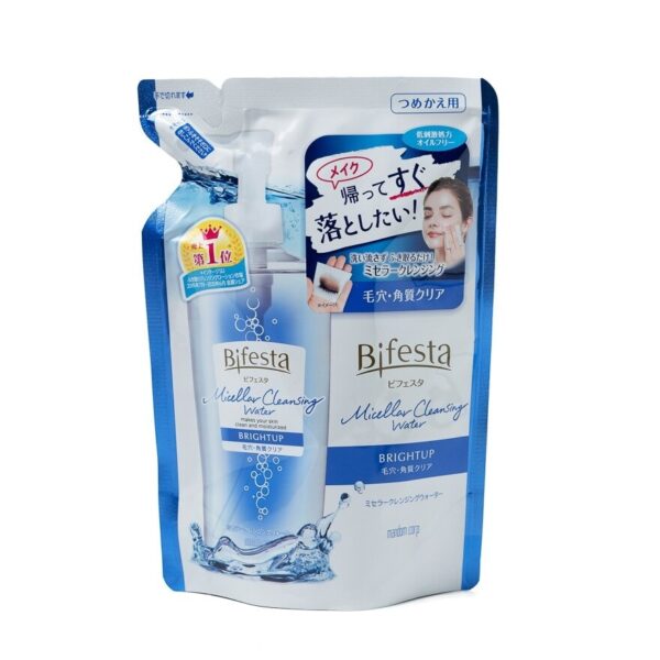 Bifesta Micellar Cleansing Water Brightup Refill 360 ml. Оригинал