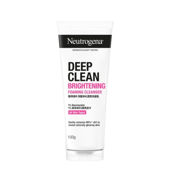 Neutrogena Deep Clean Brightening Foaming Cleanser 100 G. Оригинал