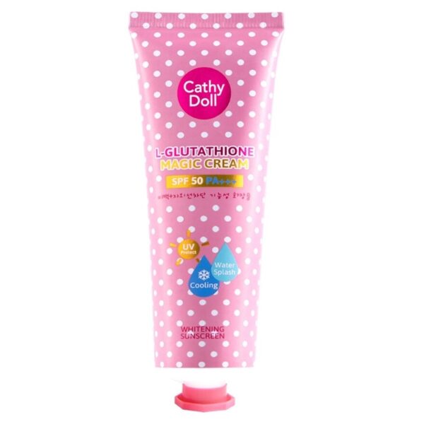 Cathy Doll Whitening Sunscreen L-glutathione Magic Cream SPF50 PA+++ 138 Ml. Оригинал