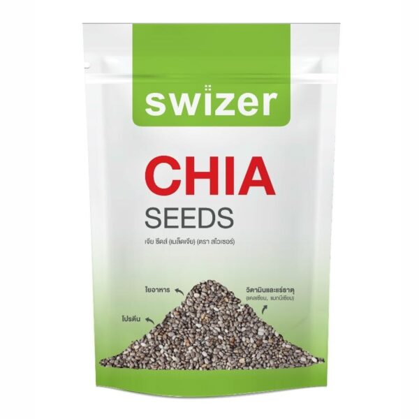 Swizer Chia seeds Natural Organic 200g Оригинал
