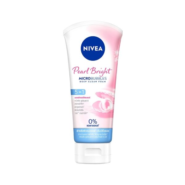 Nivea Pearl Bright 5in1 Moisture Filler Foam 100 G. Оригинал