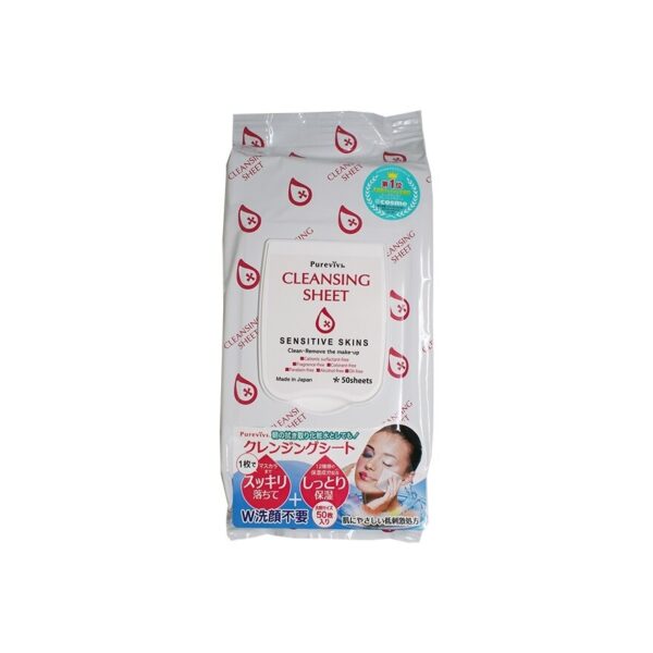 Purevivi Cleansing Sheet 50 pcs. Оригинал