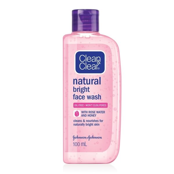 Clean  Clear Natural Bright Face Wash 100 Ml. Оригинал