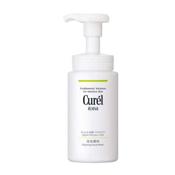 Curel SEBUM TROUBLE CARE Sebum Care Foaming Wash 150ml. Оригинал